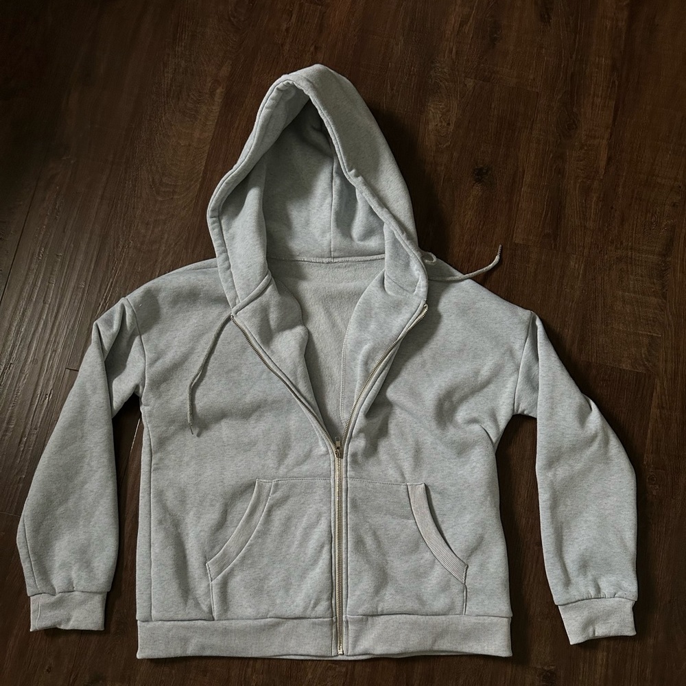 Grey Zip Up